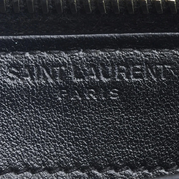 Authentic YSL Star Print Leather Zip Around Wallet - Picture 9 of 12